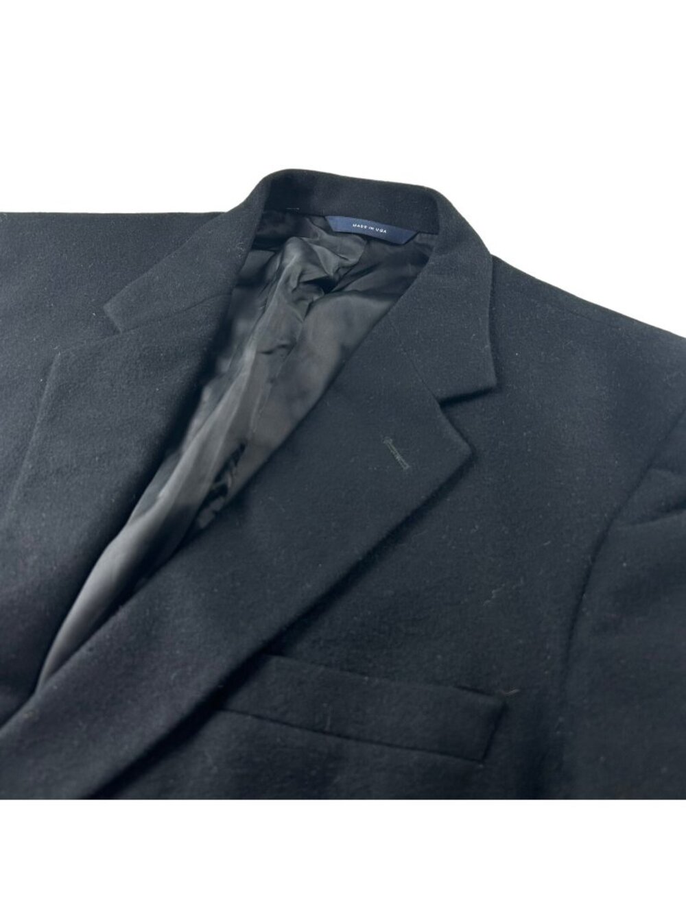 Brooks Brothers Men's 100% Cashmere Blazer Jacket Black • USA • 43L